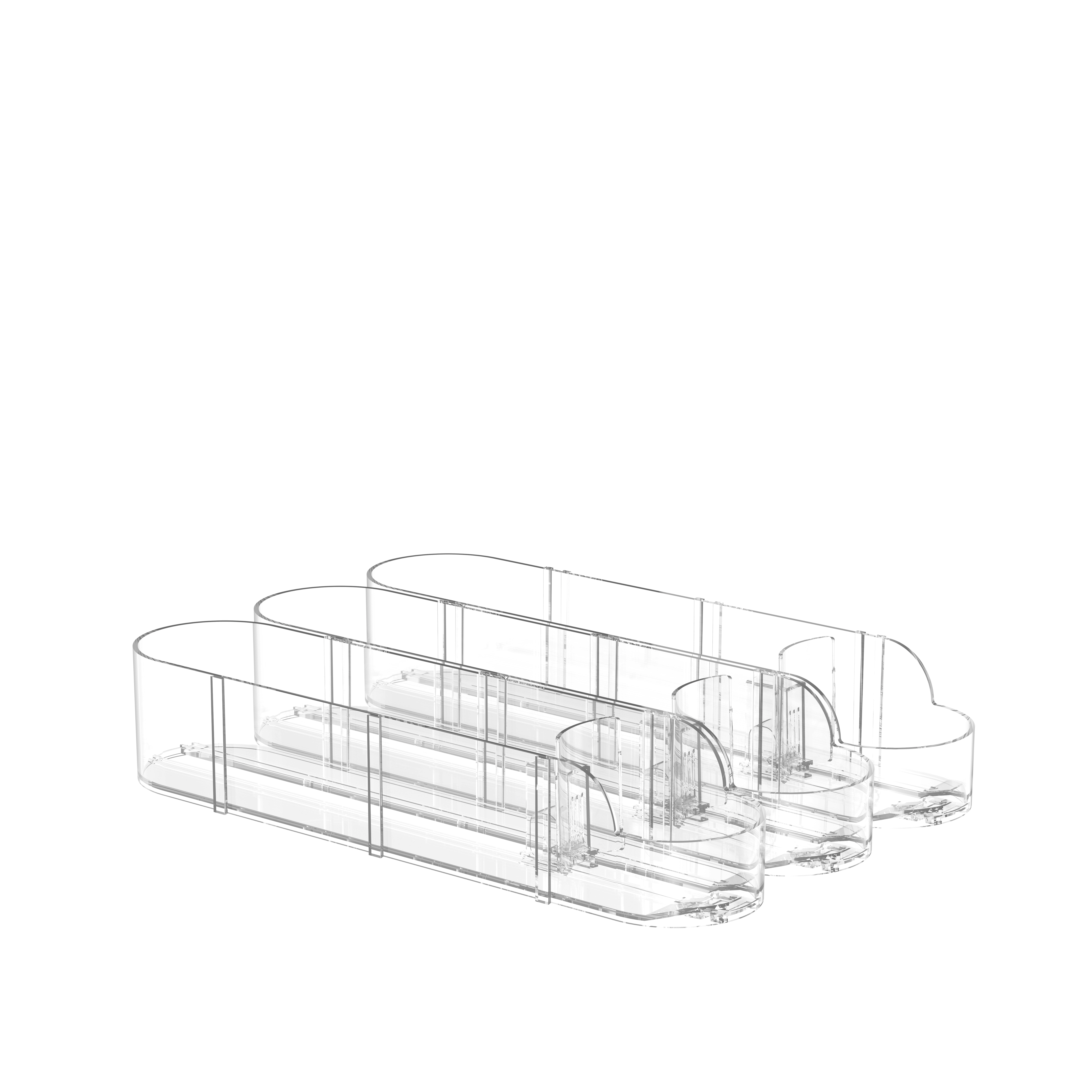 Itse työntävä jääkaappi juoman järjestäjä