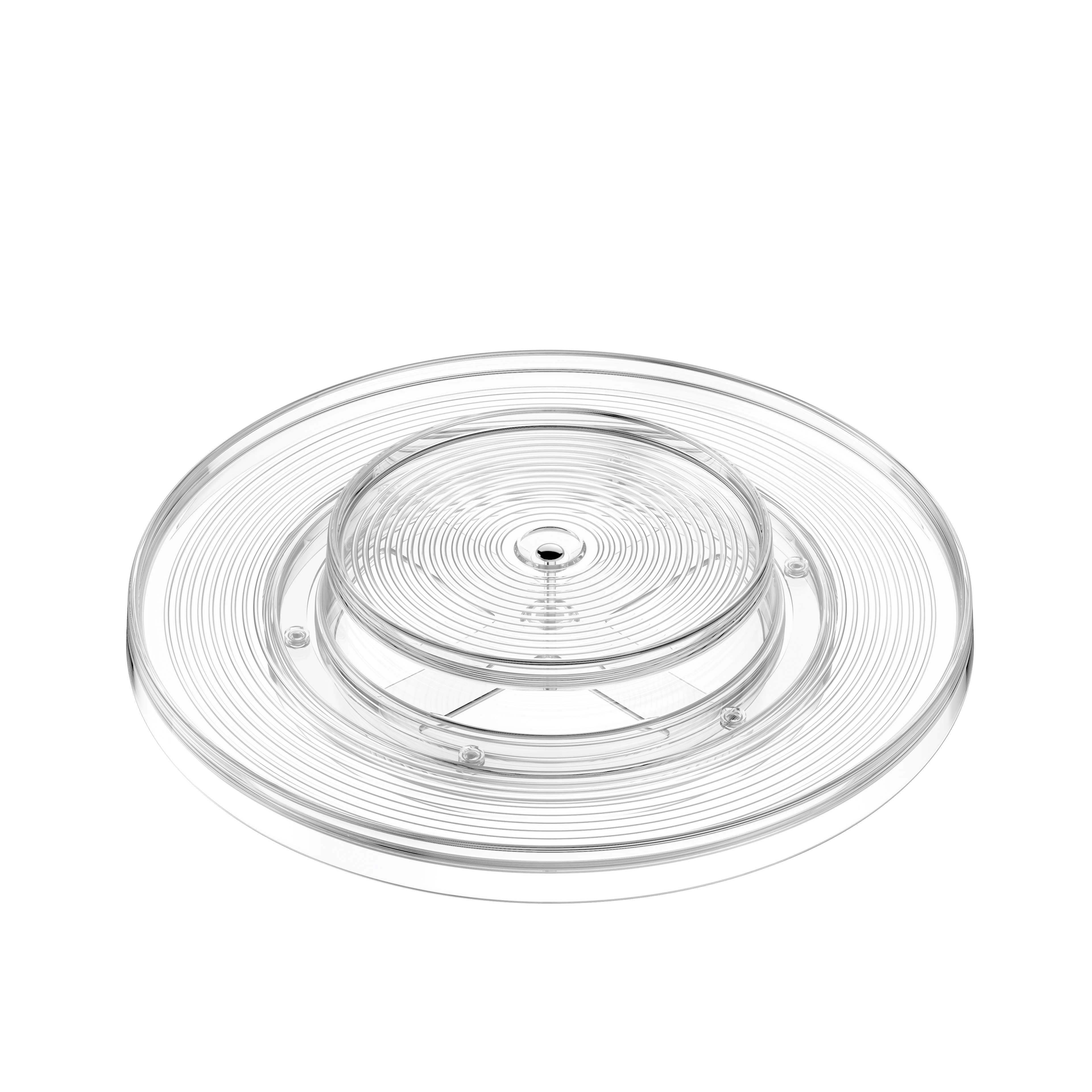 2 -tason kääntöpöydän järjestäjä kaappiin